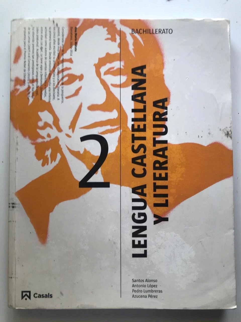 Libro Lengua Castellana y Literatura 2 Bachillerato Casals